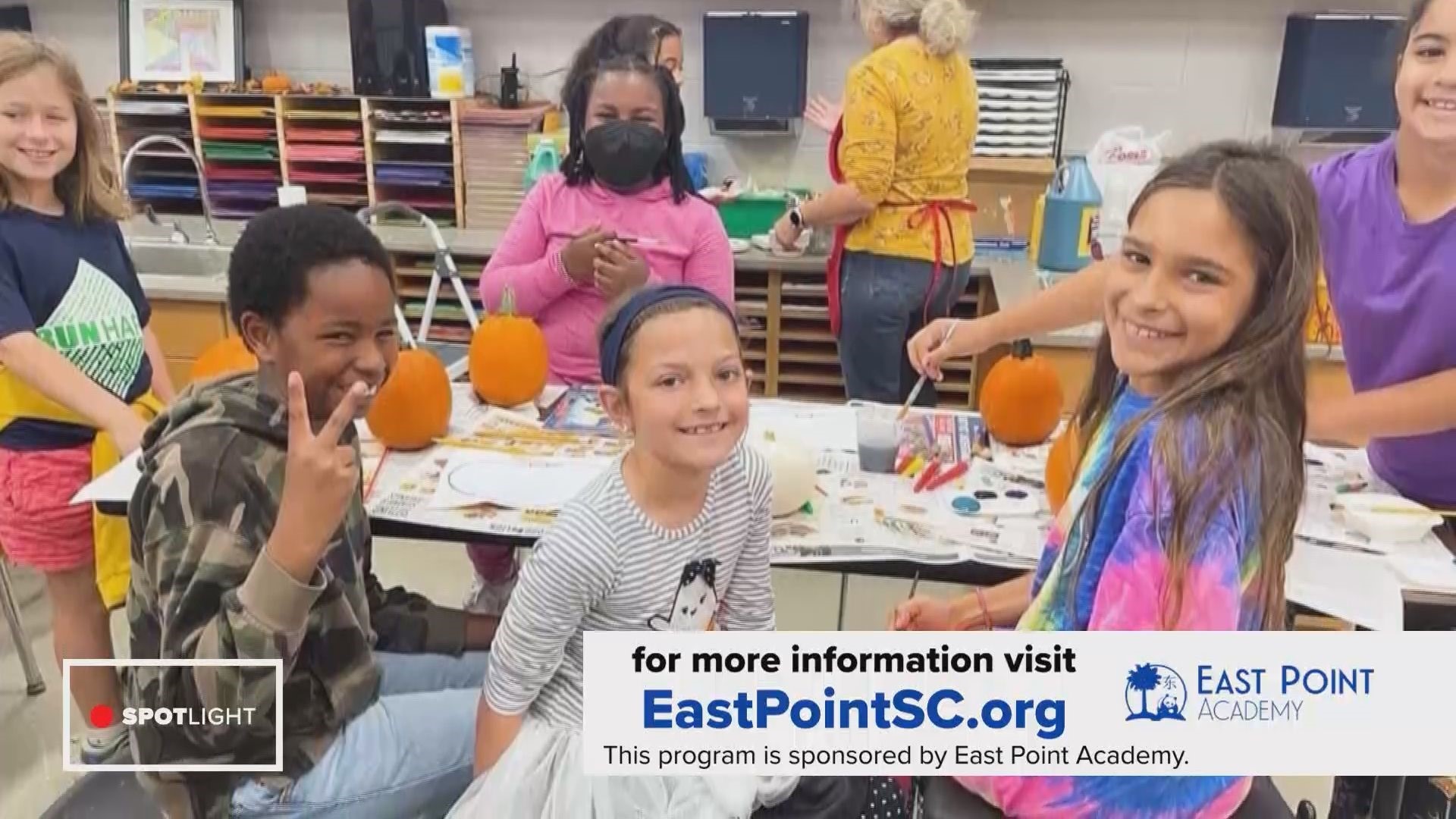 East Point Academy is a tuition free public charter school that serves 5k-8th grade in West Columbia, SC.