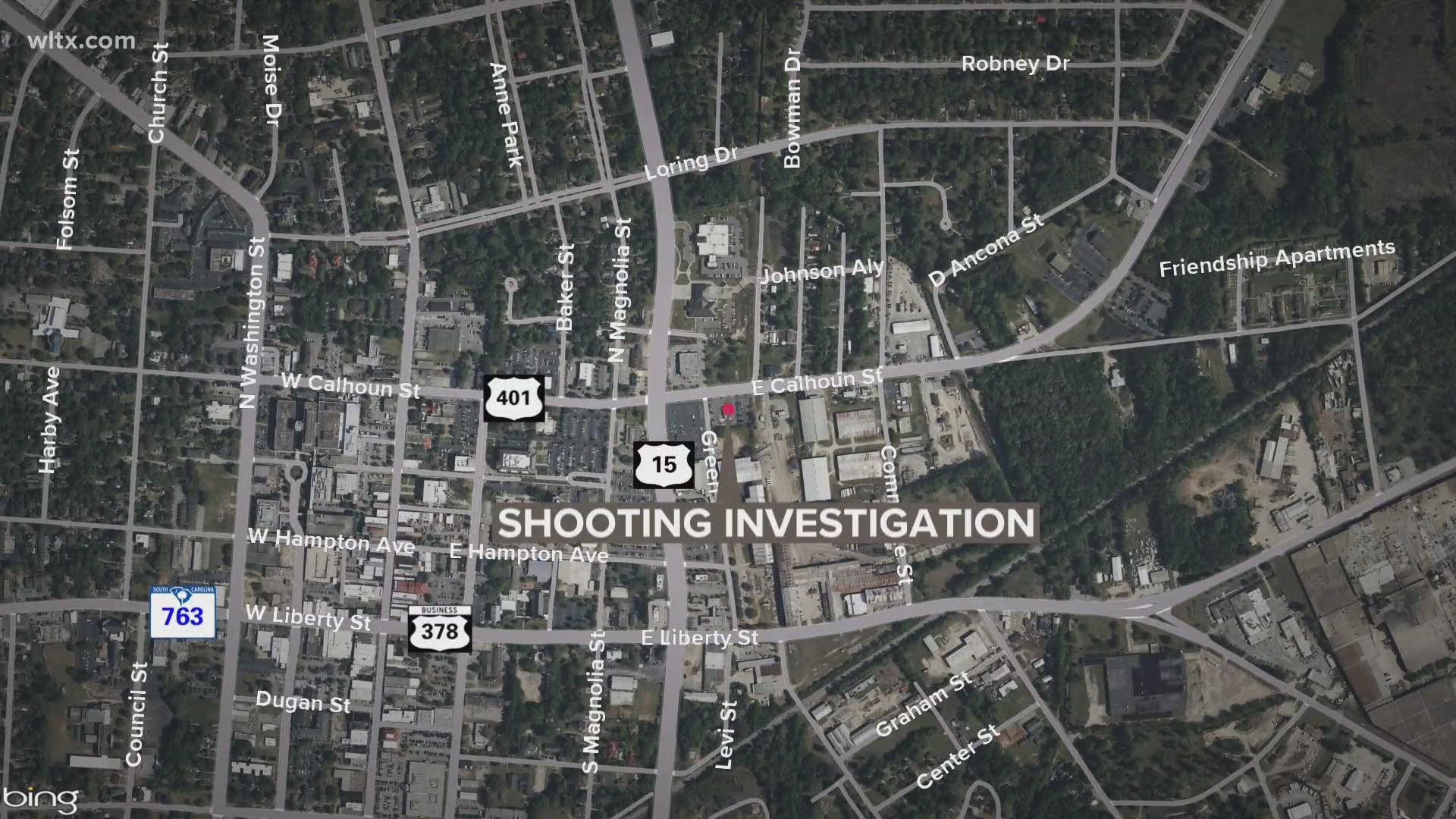 Sumter Police are investigating after a shooting Friday morning outside of a Calhoun Street fast-food restaurant.