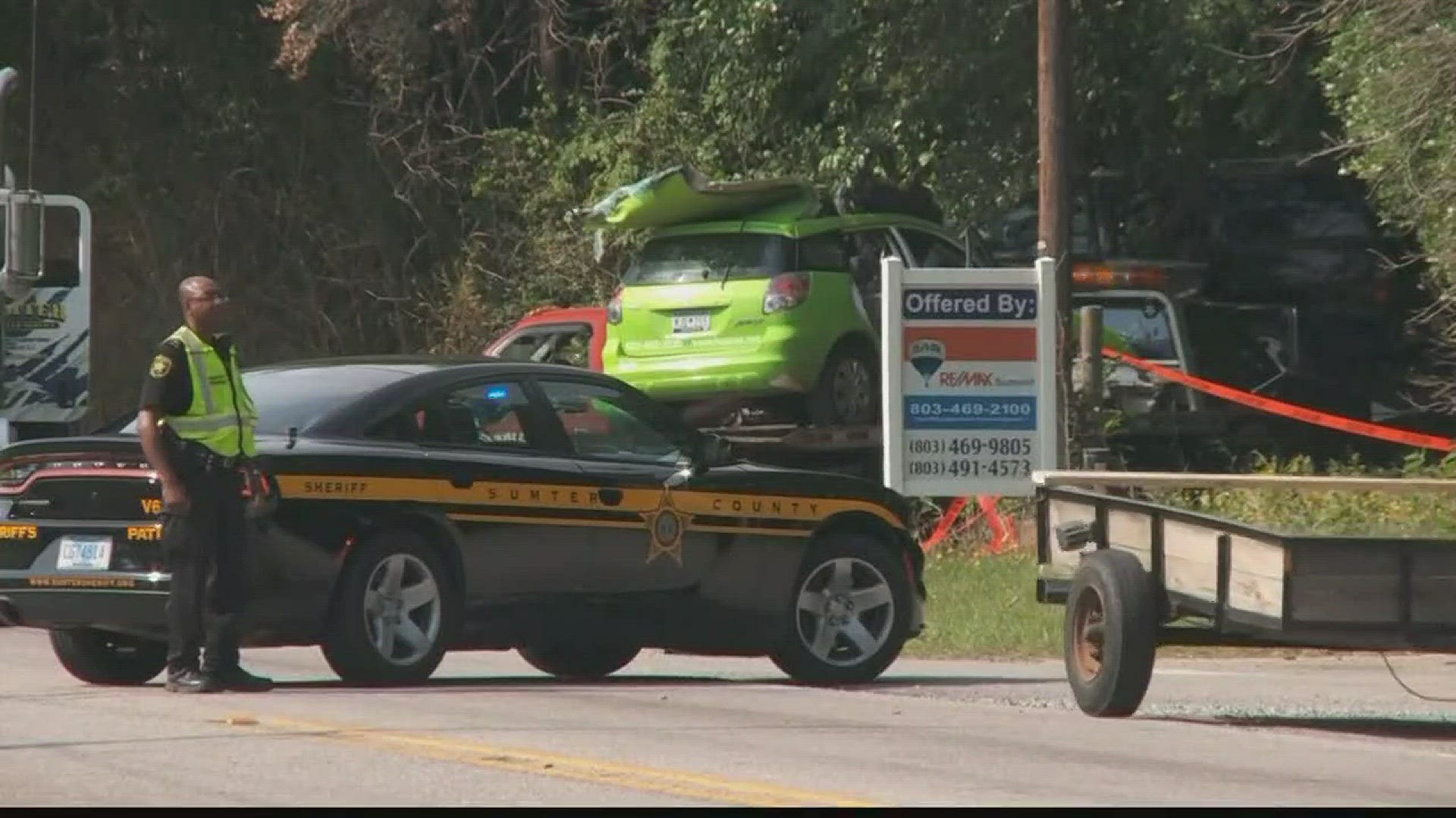 1 Dead After Tractor Trailer, Cars Collide in Sumter County | wltx.com