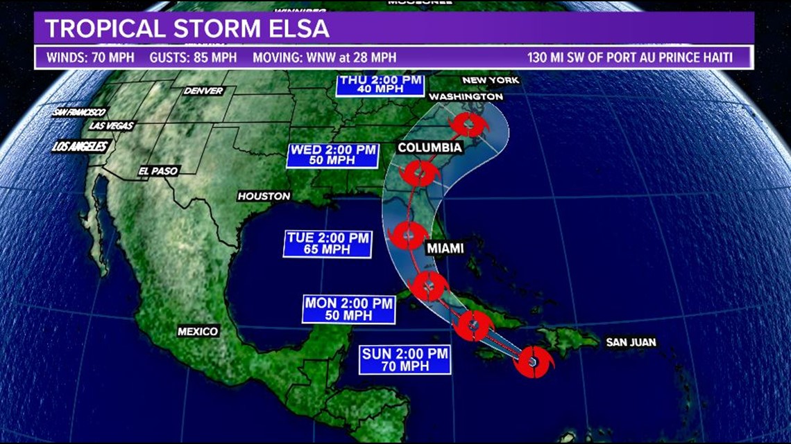 Saturday Evening Elsa Update | wltx.com
