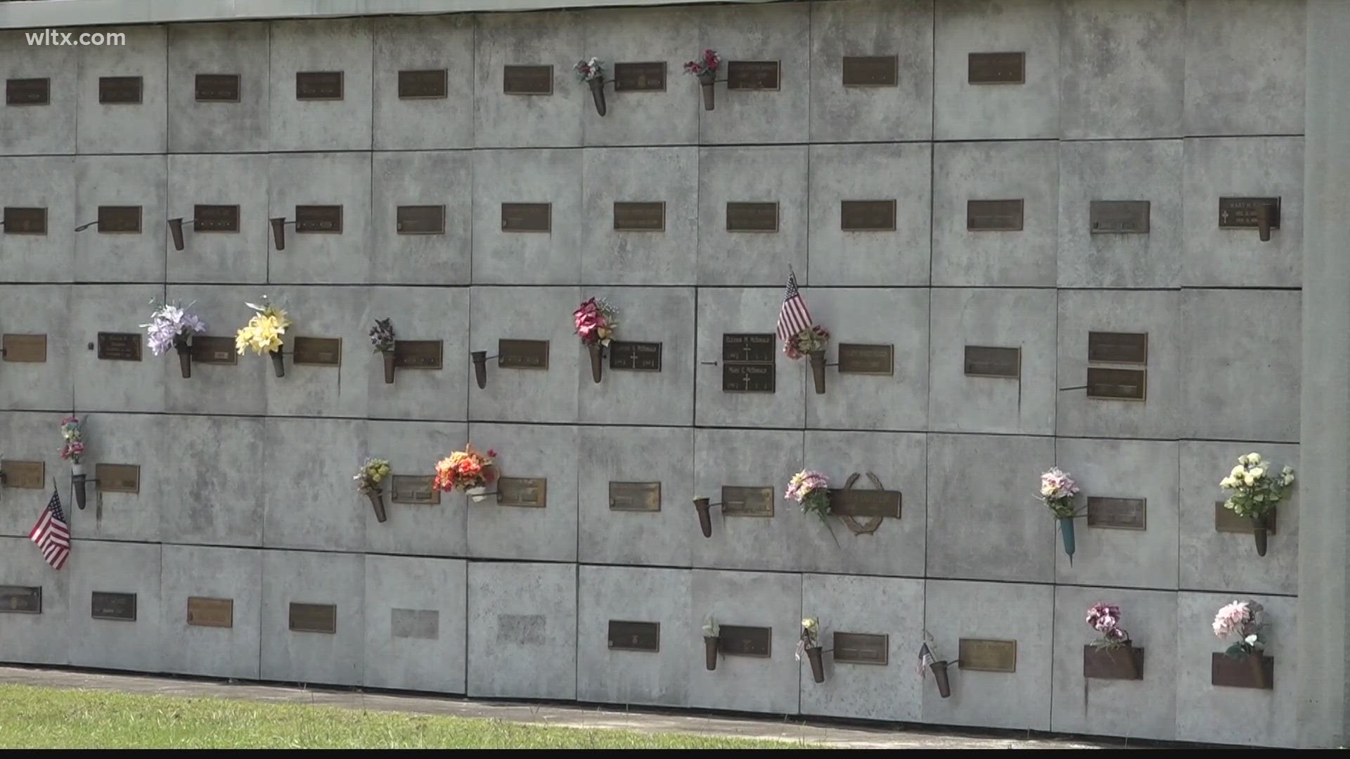 Forty families had flowers and vases stolen from the Forest Lawn Memorial park in Sumter.