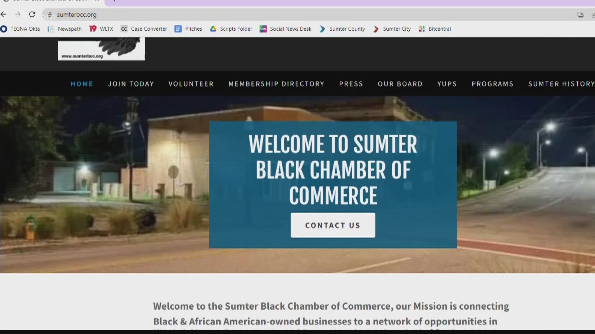 The Sumter Black Chamber of Commerce is collecting data on Black owned businesses in Sumter, Lee and Clarendon counties.
