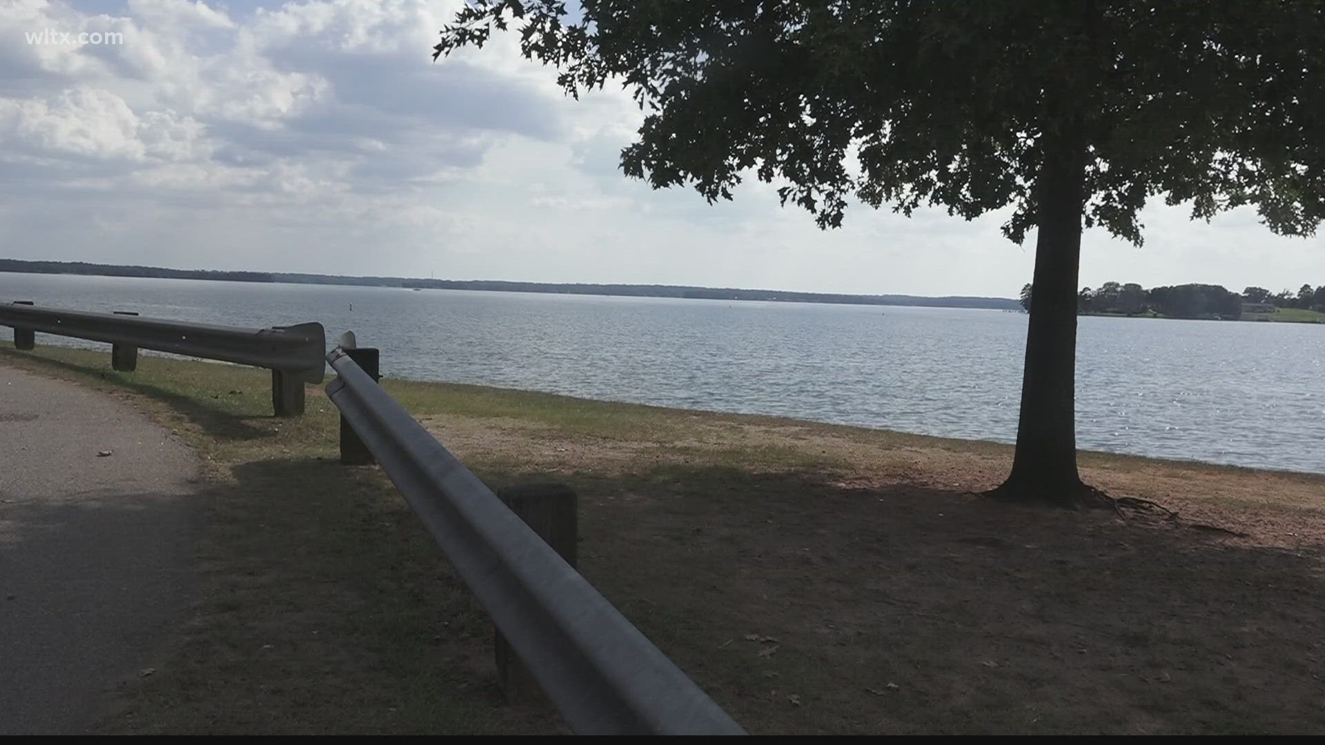 Dominion Energy says the lake is lower but they're not lowering the lake, it's the temperatures.