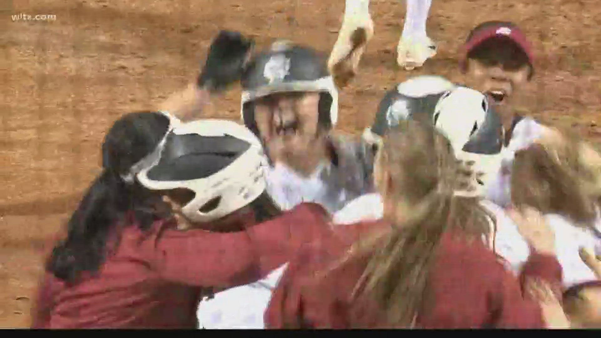 The USC softball team rallied from a 7-3 run deficit to stun Tennessee 8-7 in walk-off fashion.