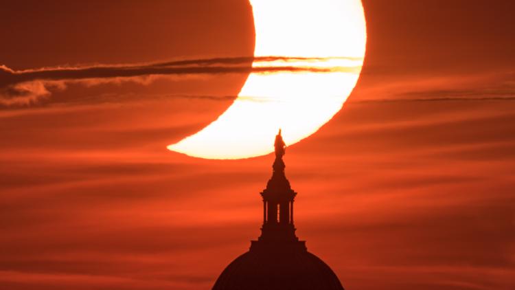 A total solar eclipse is one year away