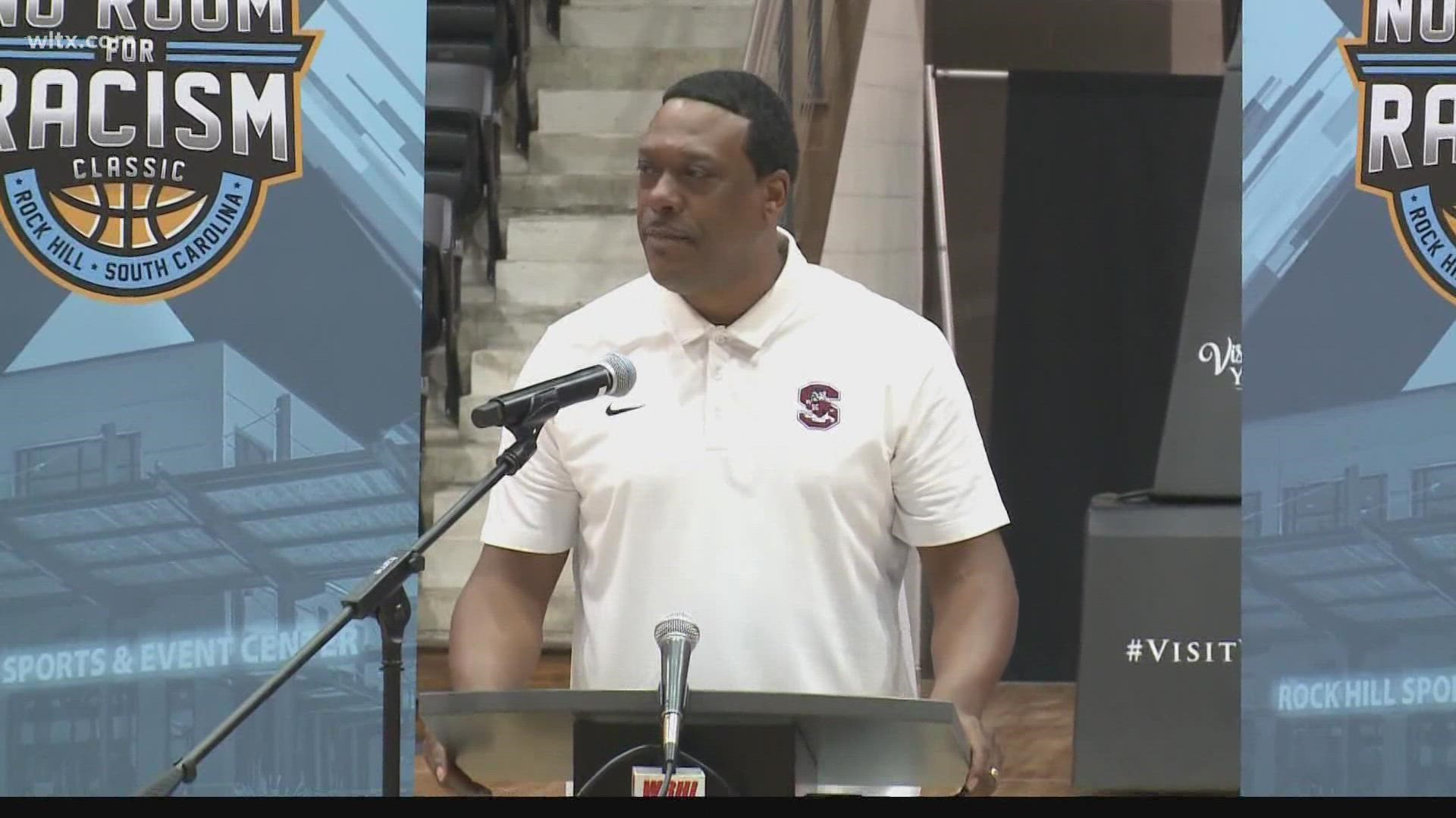 South Carolina State head coach Tony Madlock & Winthrop's Mark Prosser are both in their first year at their respective programs.