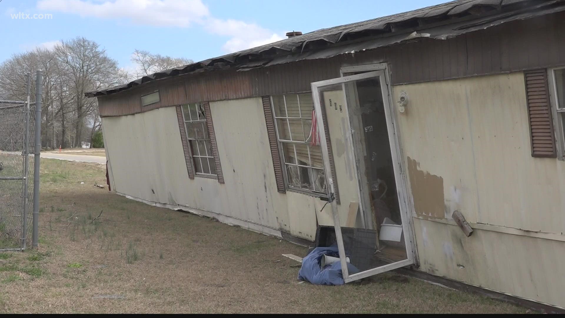 Our reporter Rachel Ripp spoke with the owner of the abandoned mobile home.