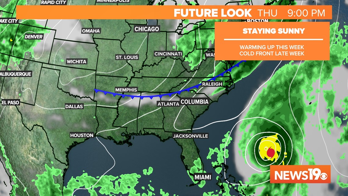 Sunny South Carolina weather continues this weekend.