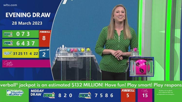 Evening SC lottery results for March 28, 2023