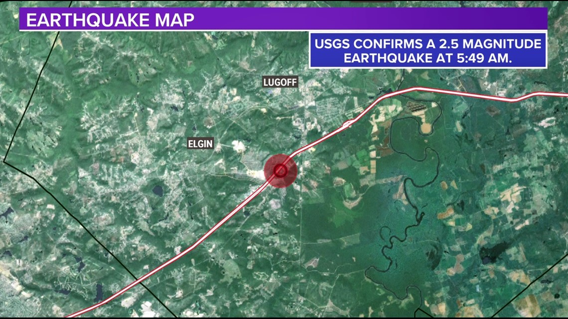 The ElginLogoff earthquakes continue with another aftershock on Monday