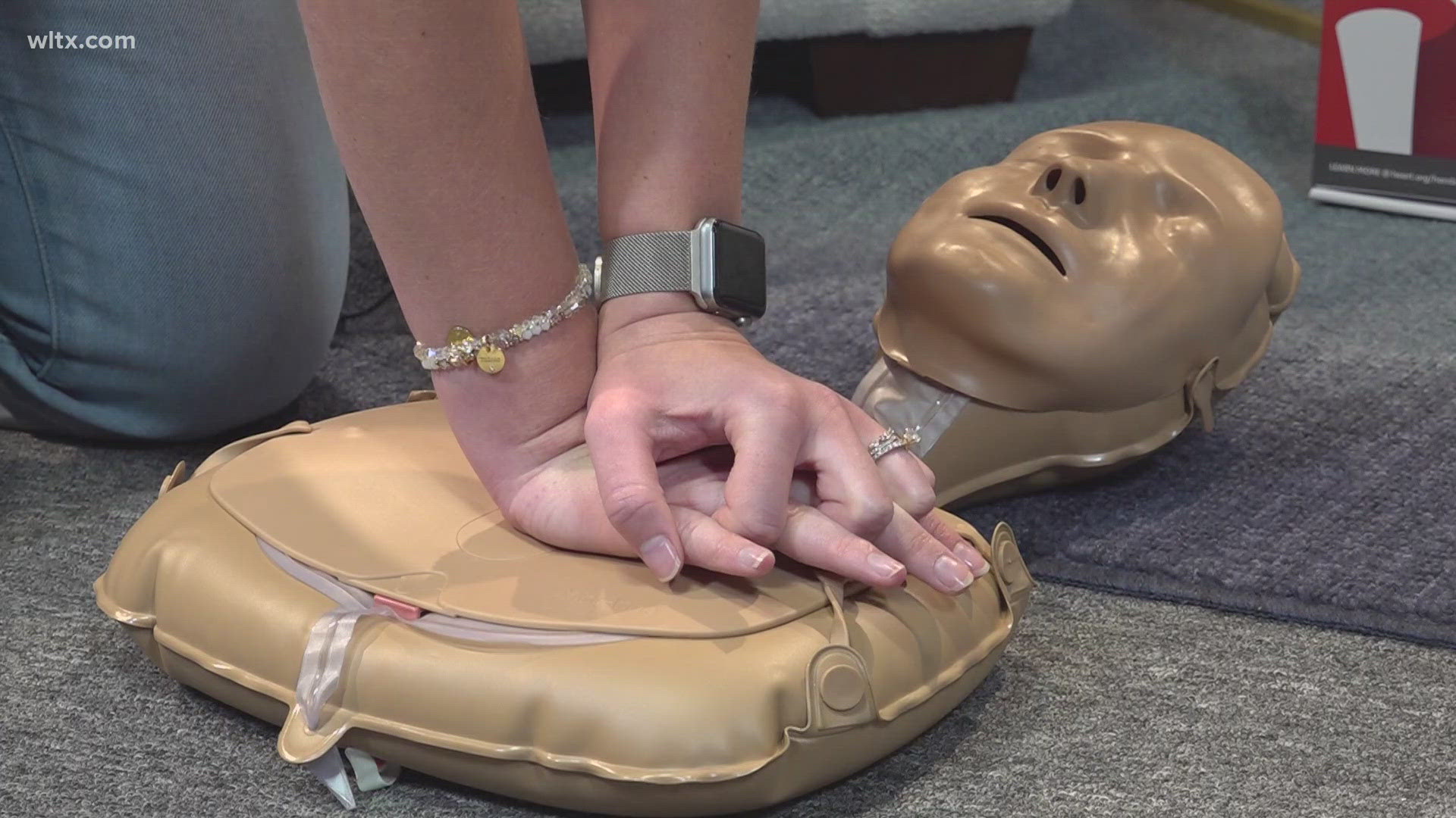 There's a new effort underway to teach CPR in South Carolina schools.