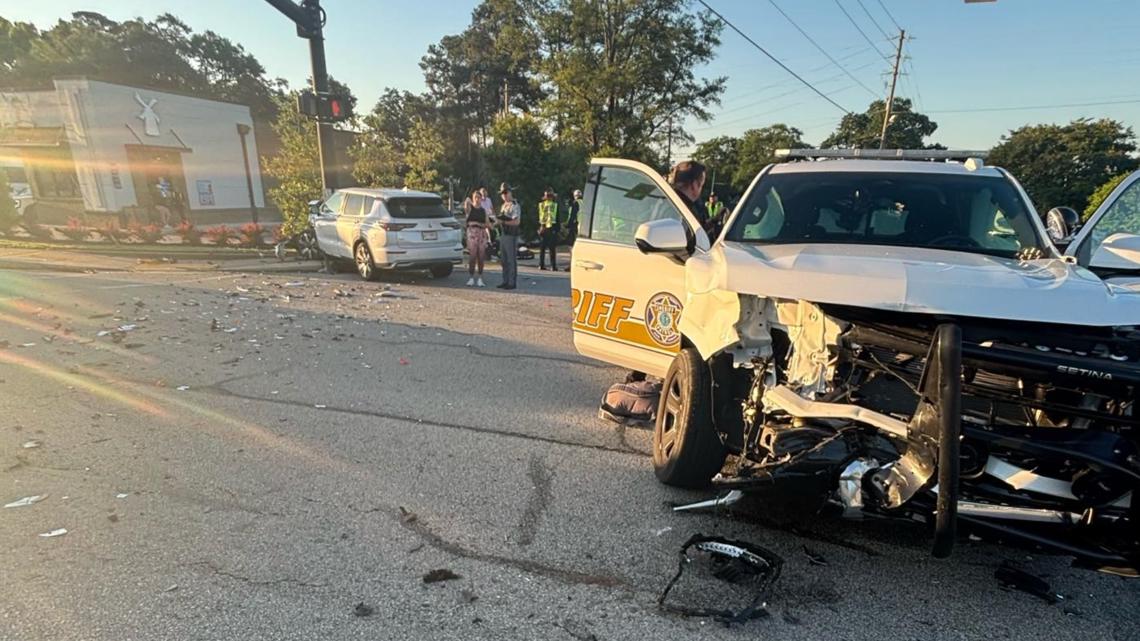 SC Highway Patrol investigating accident involving Lexington County Sheriff's Office vehicle