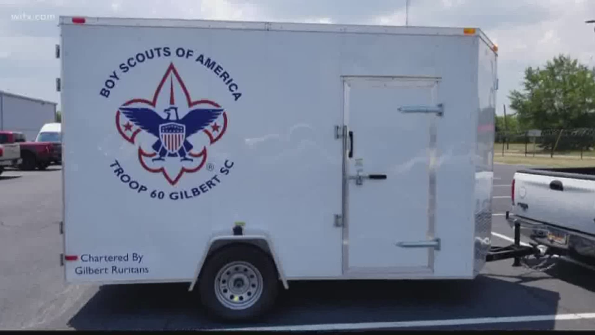 A Boy Scout Troop in Gilbert says their trailer was stolen.  News19's Kayland Hagwood reports.