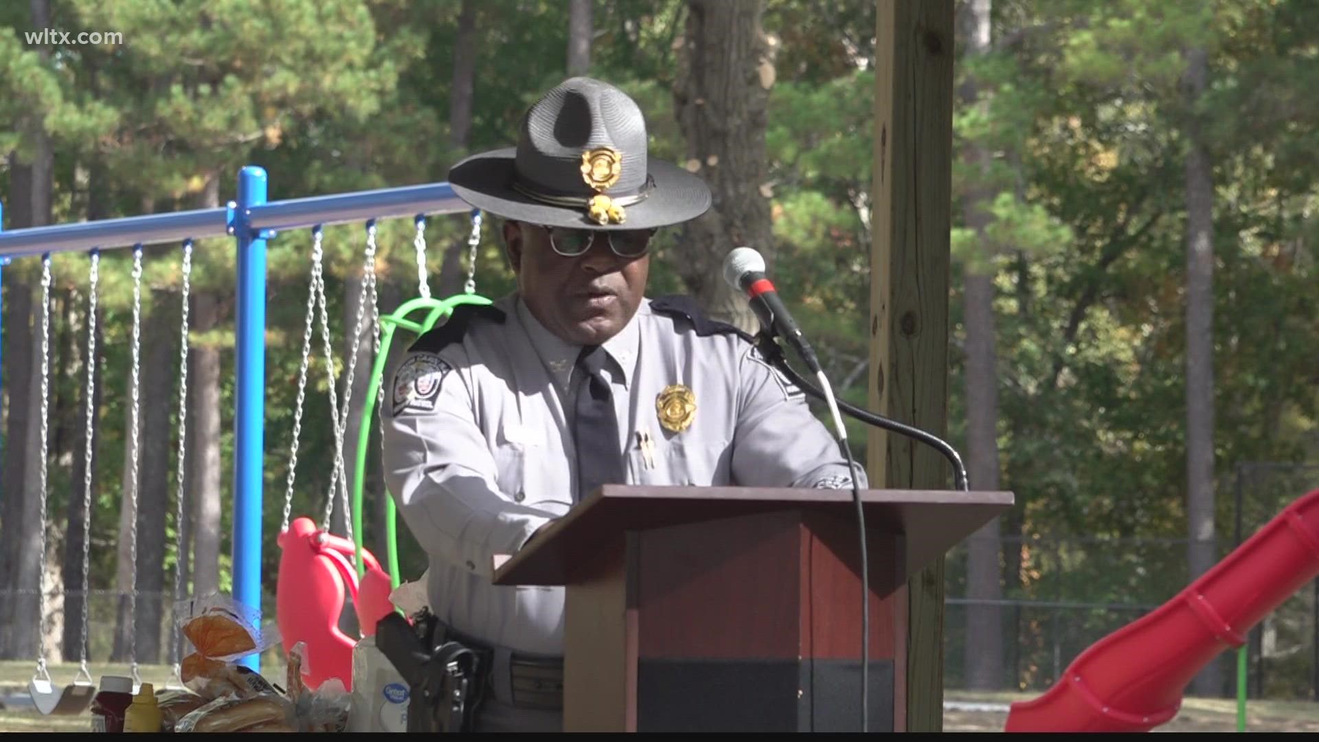 The park is named after US  Marshall Israel Brooks Jr. and honors the first ever African-American on the SC Highway Patrol.