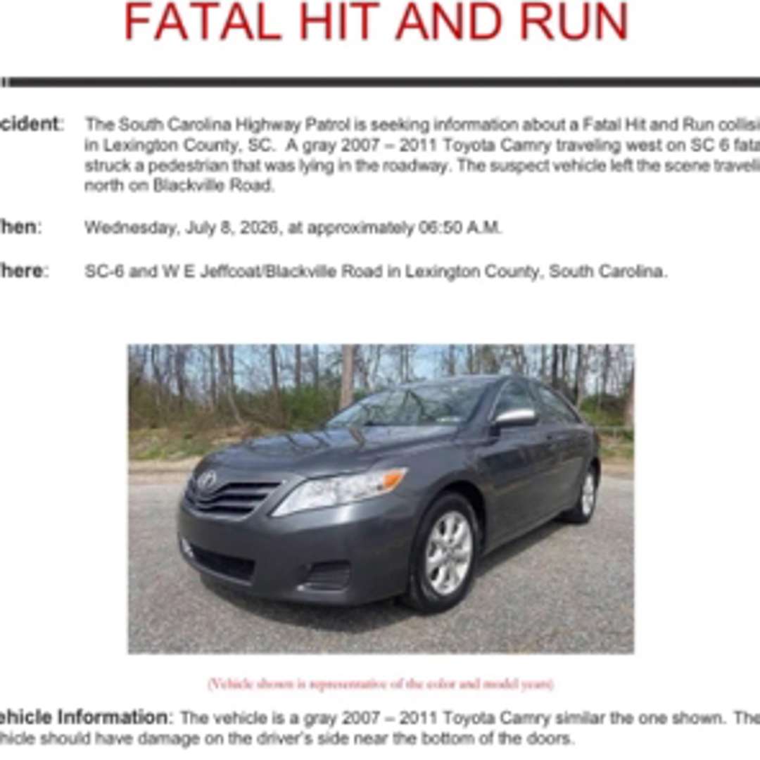 Coroner IDs Columbia man killed in Lexington County hit-and-run | wltx.com