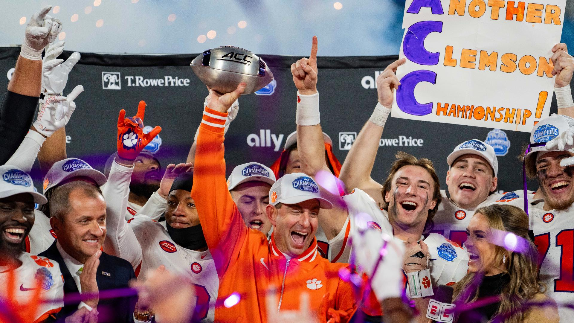 Clemson head football coach Dabo Swinney talks about Saturday's College Football Playoff showdown in Austin against Texas