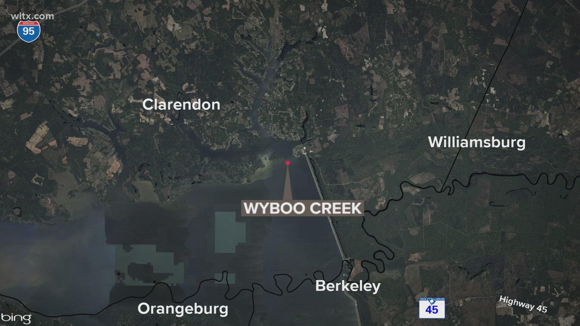 A person was ejected from a boat and hit by the propeller in a solo accident on Lake Marion, officials said.
