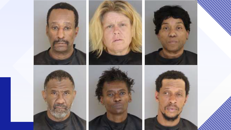 6 arrested in Sumter County cocaine bust 