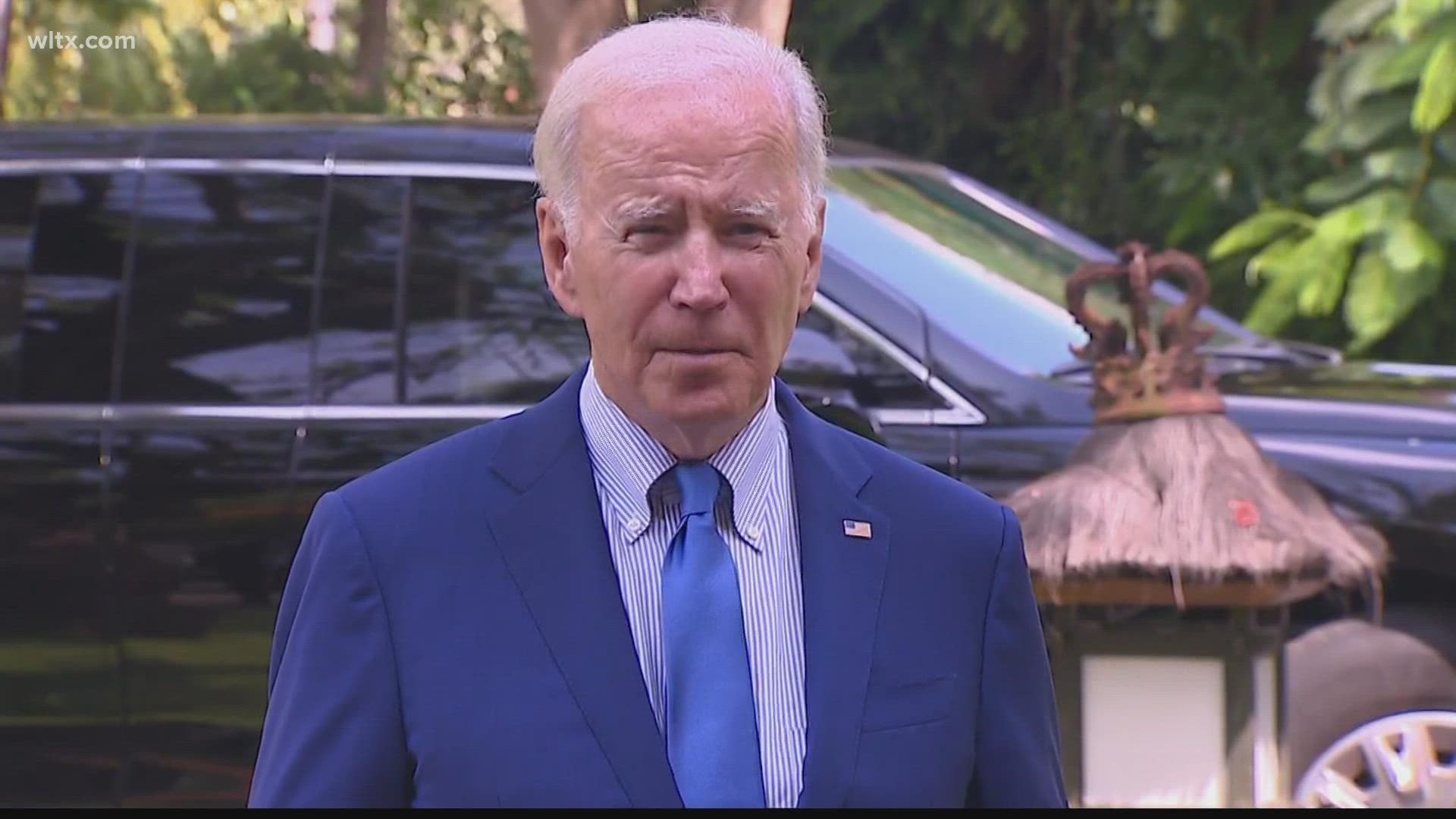 Biden said he expressed condolences to the Polish president and offered full support for Poland's investigation into what it had called a “Russian-made” missile.