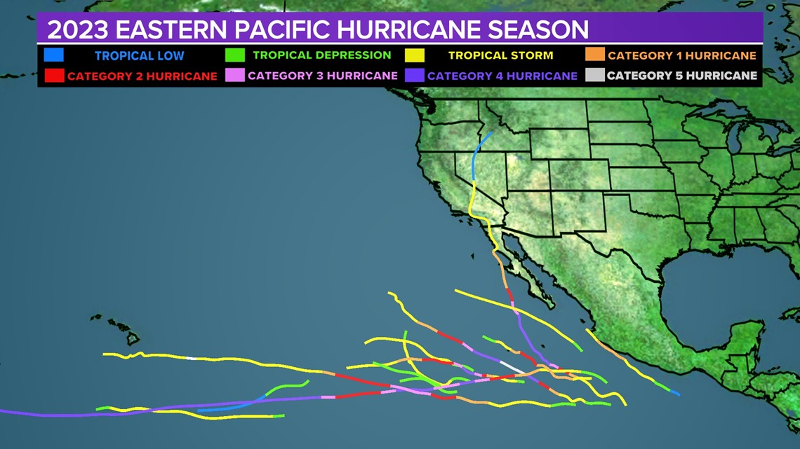 2023 Pacific Hurricane Season Update | Wltx.com