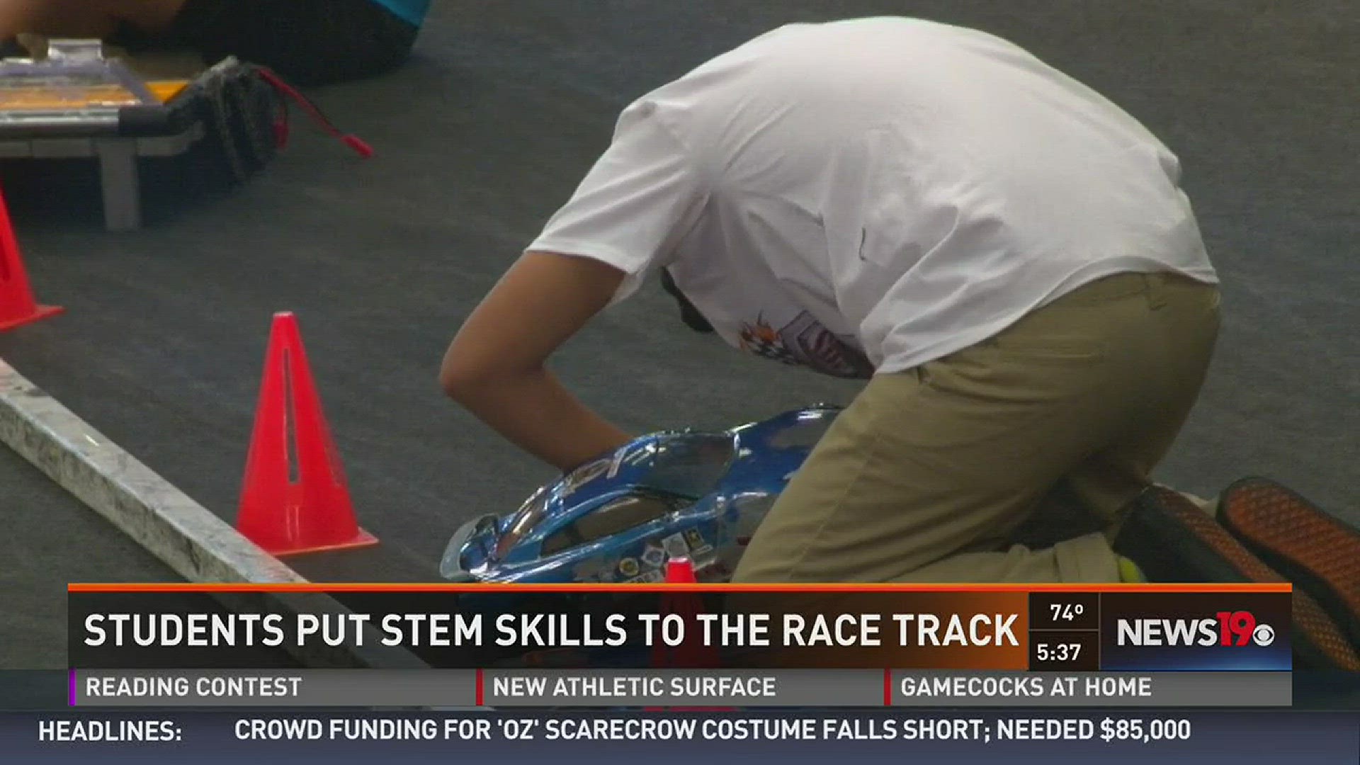 Students Put STEM Skills to the Race Track