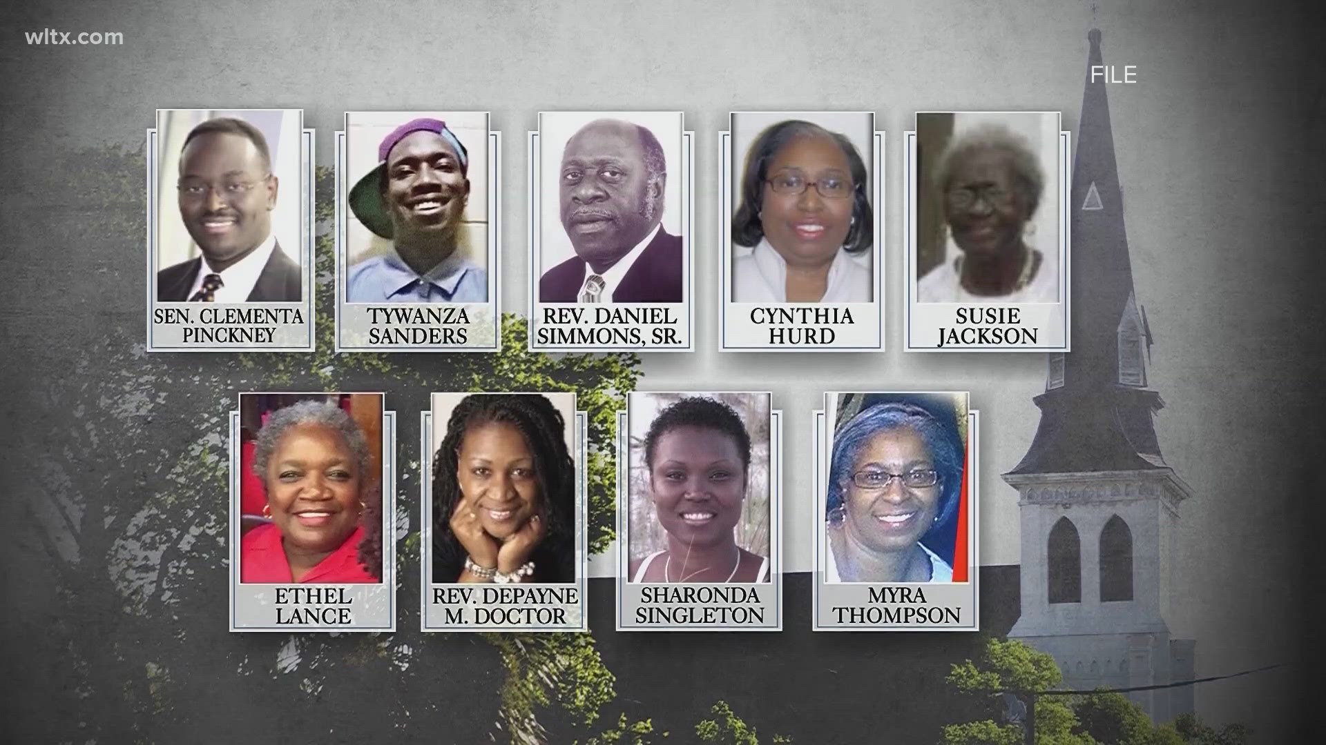 The shooting happened during a Wednesday night Bible study class, nine church members were murdered.