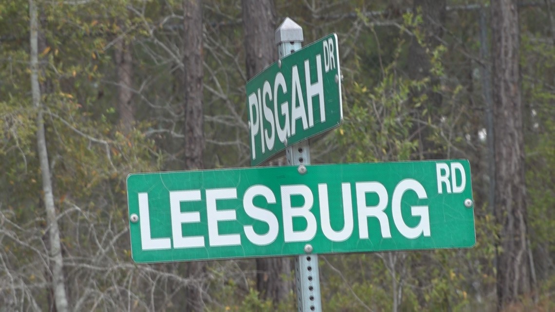 Leesburg Road widening project near Columbia, South Carolina