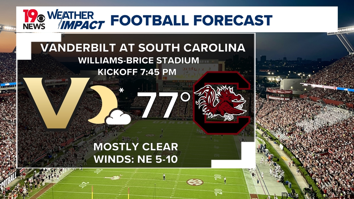 The Midlands will see sunny skies as temperatures remain seasonable ...