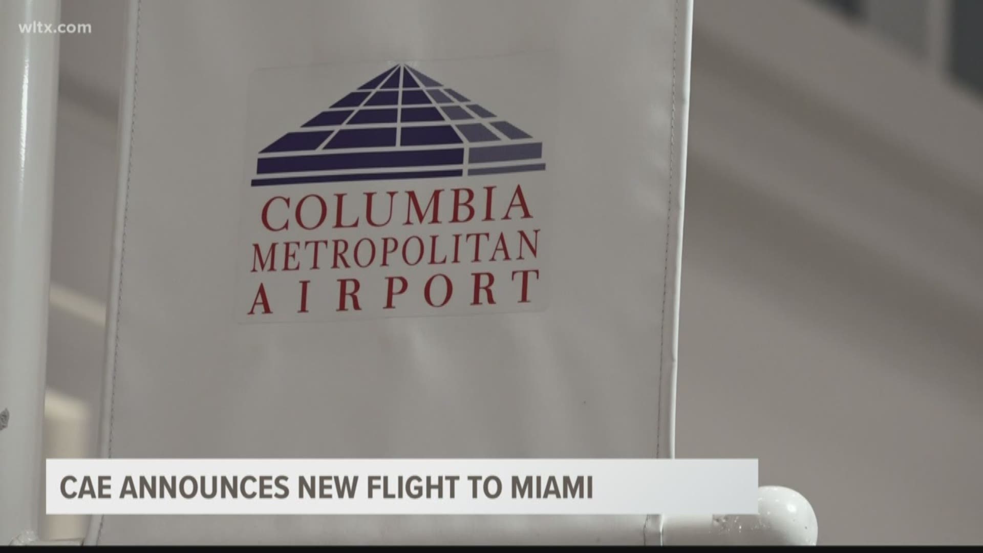 The Columbia Metropolitan Airport (CAE) announced Friday that American Airlines will now offer a nonstop flight from Miami to Columbia beginning December 18.