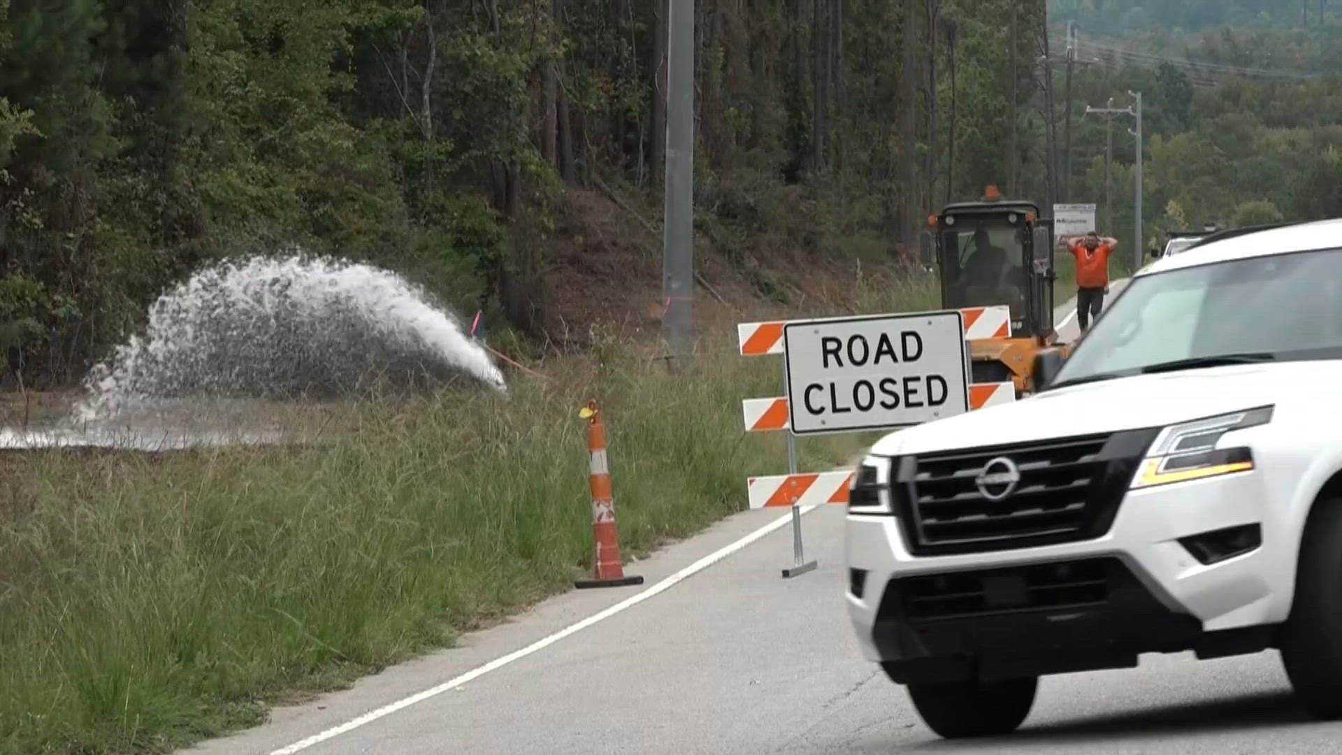 Corley Mill Road reopens after water main repairs near River Bluff High ...