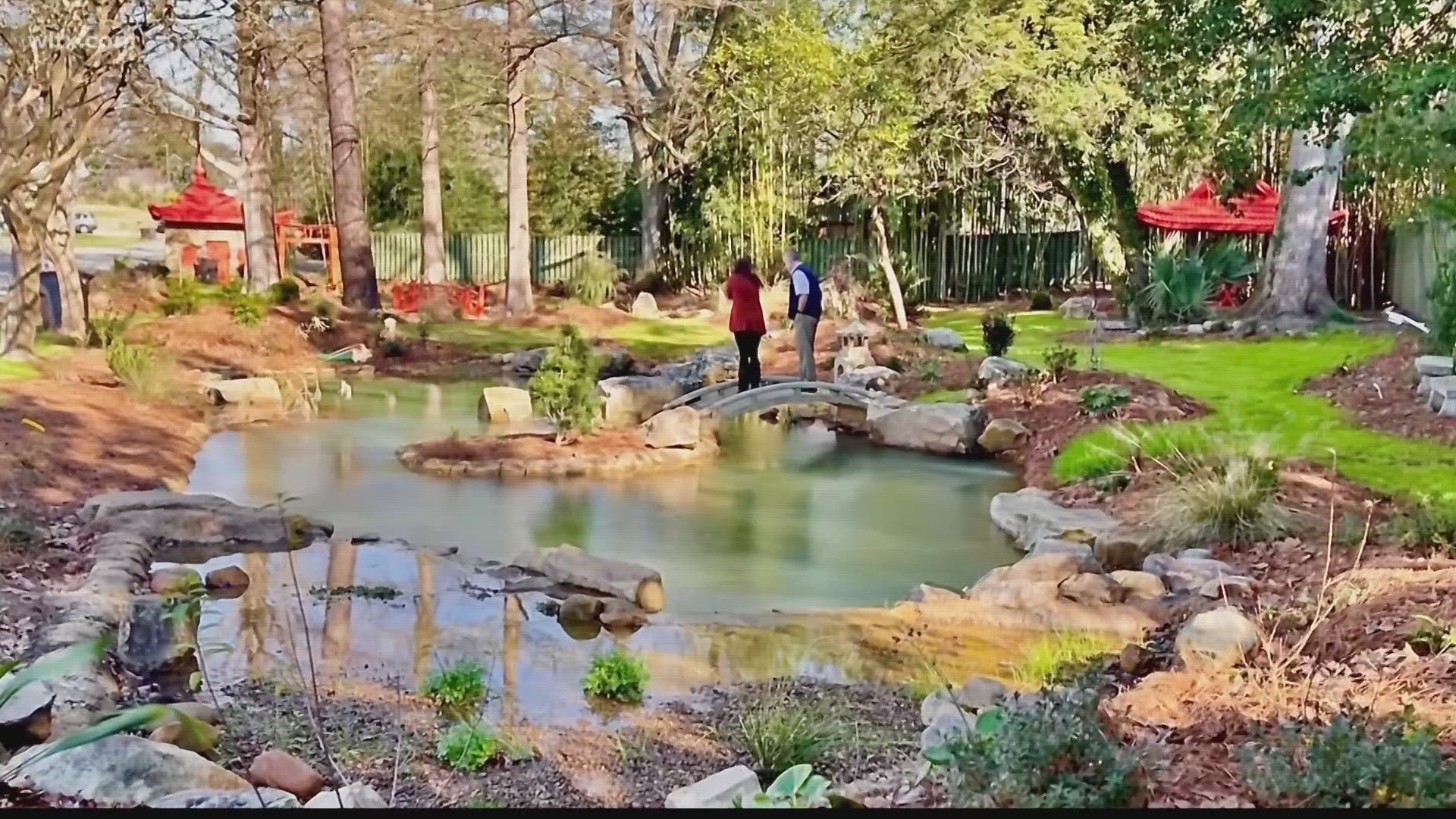 Recent renovations at the Well's Japanese garden in Newberry are worth showing off.