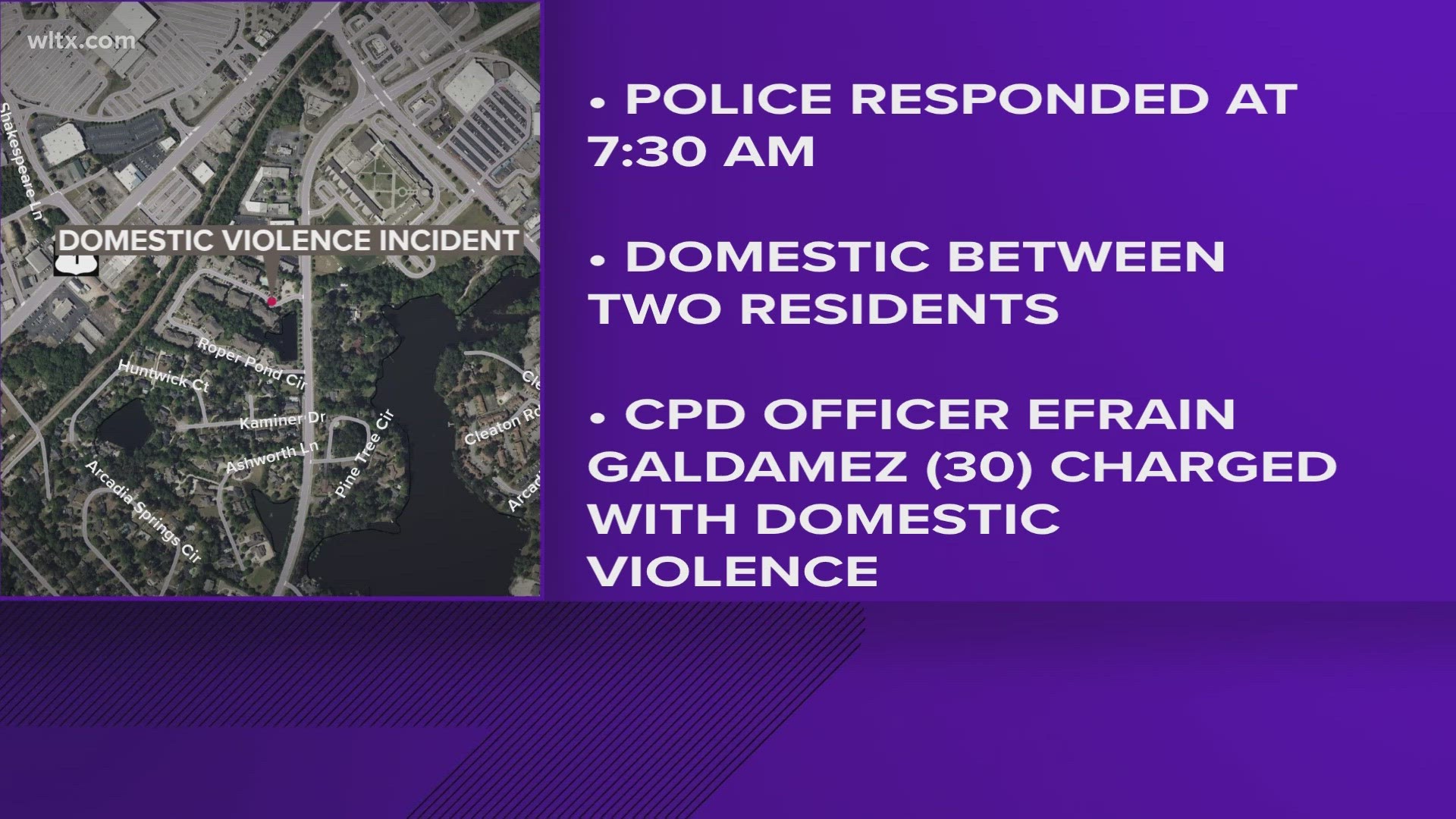 Authorities said deputies responded to Roper Pond Circle around 7:30 a.m. on Saturday.