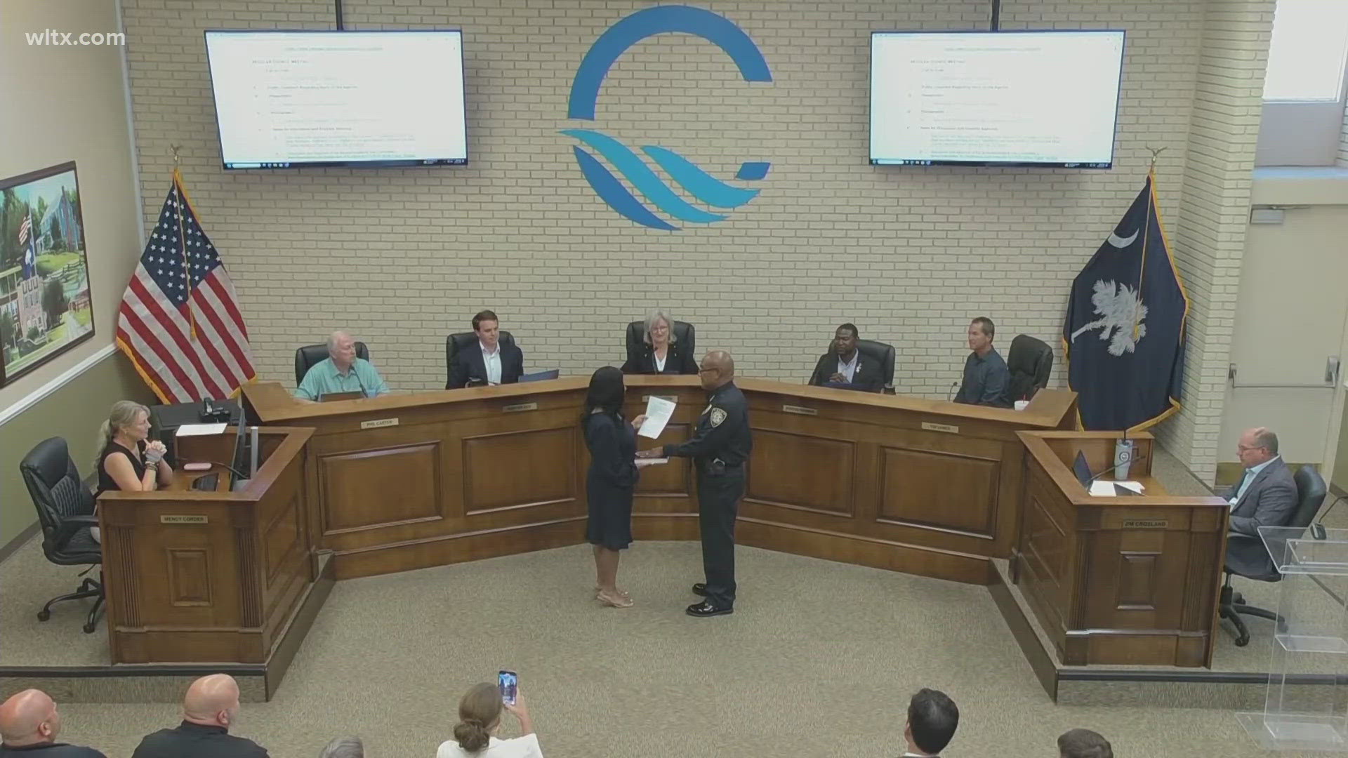 The city hired Wade in March.  He started his career as a correctional officer and was an assistant police chief in West Columbia. 