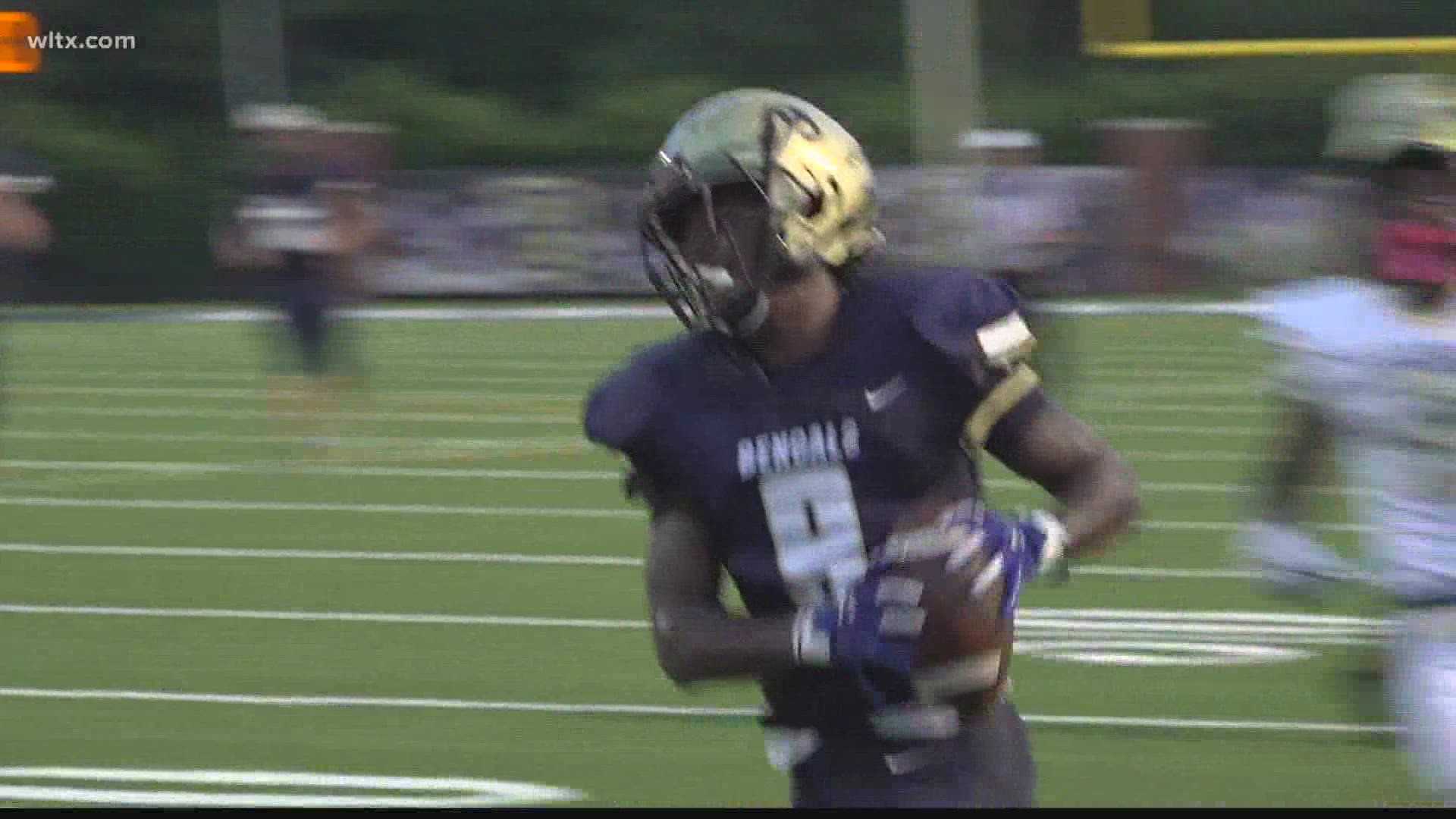 A special edition of Monday Night Football saw Blythewood defeat Fairfield Central 22-6.