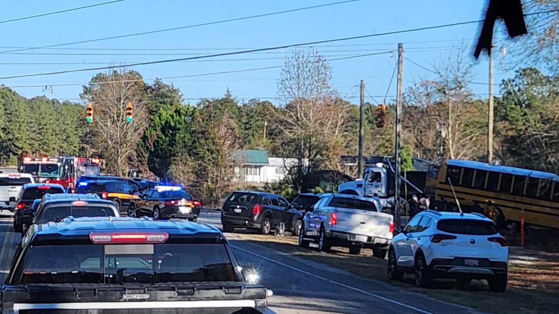 Crews respond to Sumter school bus crash on Thursday afternoon | wltx.com