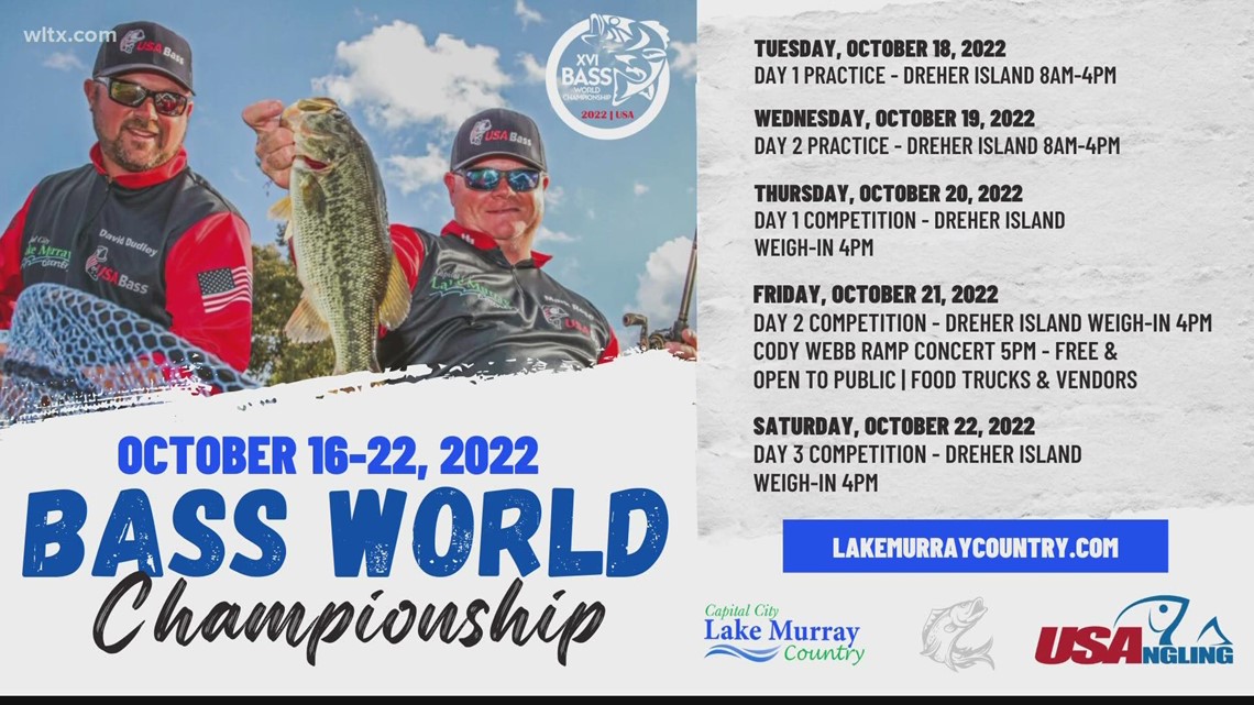 Lake Murray tapped for international bass fishing tournament