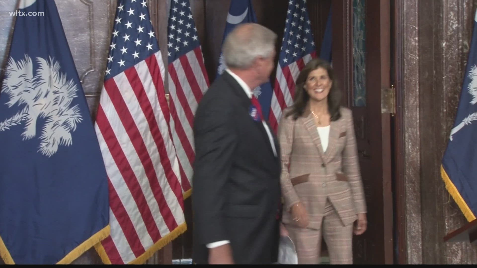 Haley’s move comes as she fights to emerge as the clear alternative to former President Donald Trump to represent the GOP against President Joe Biden next fall.