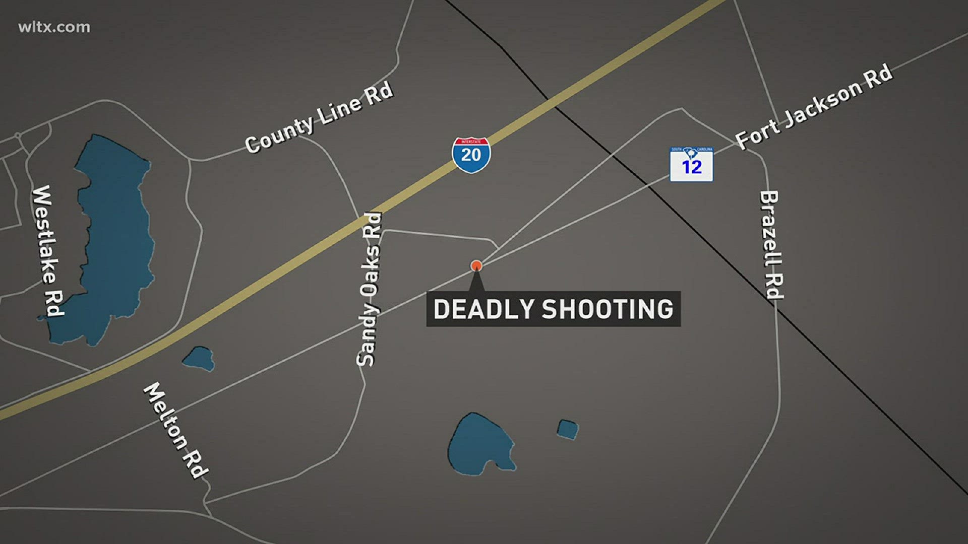 The shooting happened on Brazell Road, which is just off Percival Road.