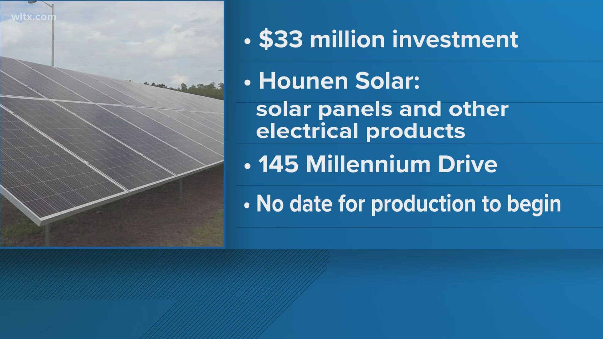 California-based Hounen Solar to establish first US manufacturing operations in South Carolina