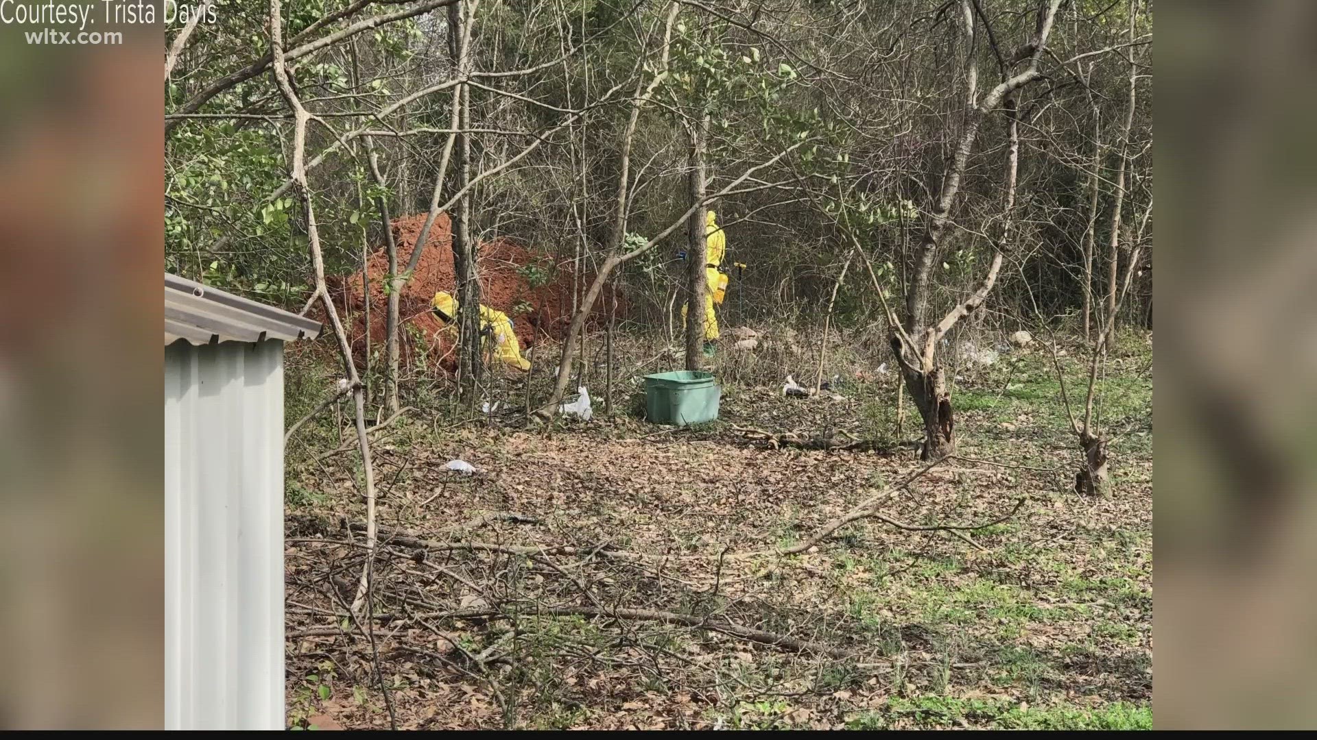 Here's the latest on a criminal investigation into what is alleged to be hazardous materials buried on a property in Winnsboro town limits.
