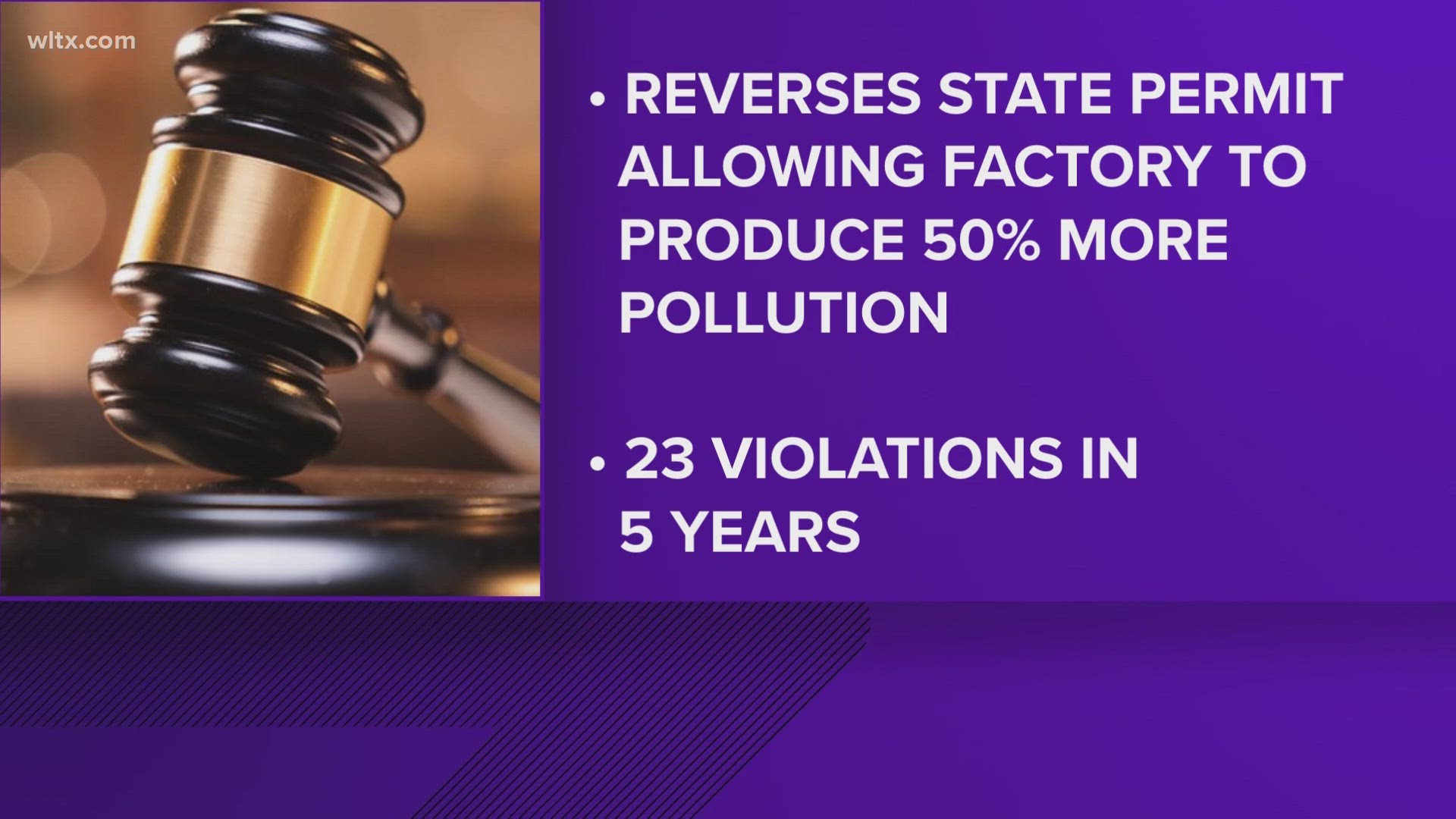 The EPA ruled in favor of a petition today that would stop a Charleston aluminum factory from over producing air pollution.