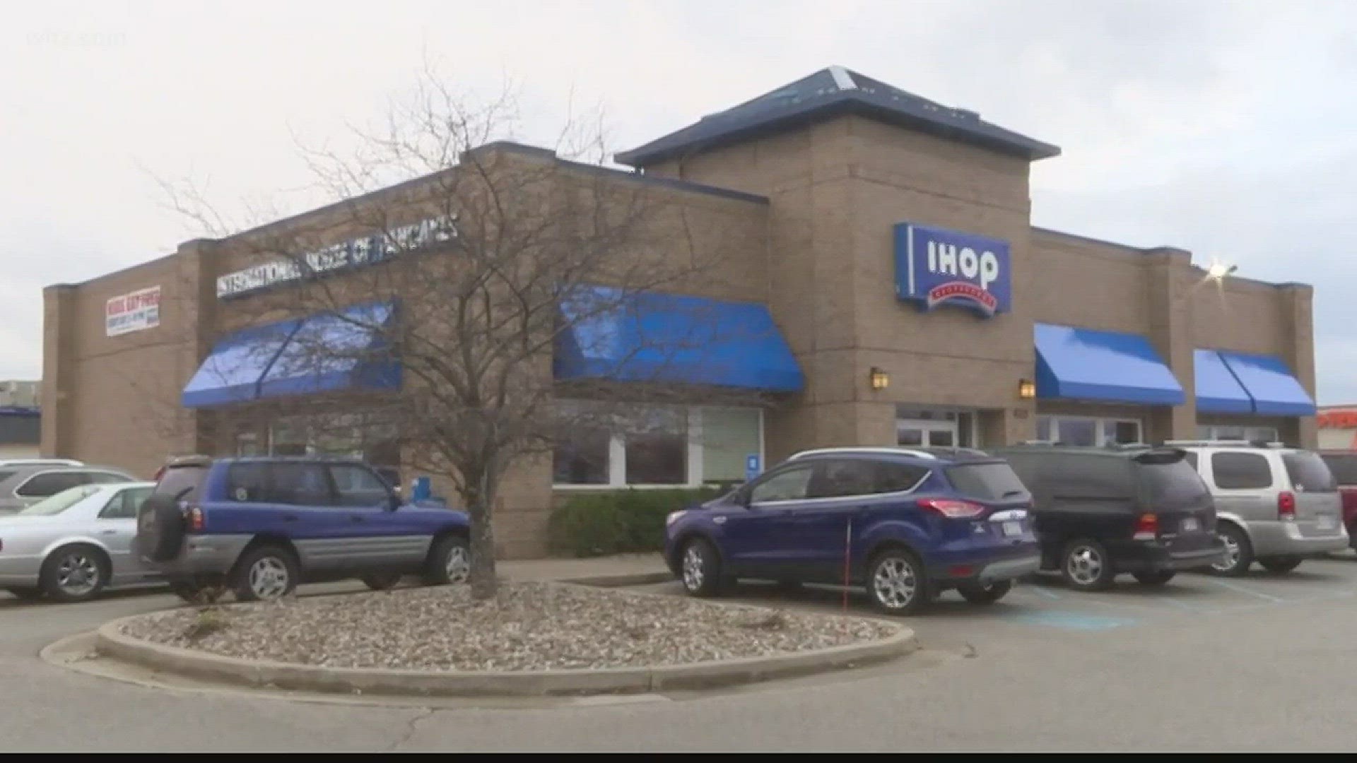 On Monday, the pancake house chain reverted to its long-standing name after a temporary switch to "IHOb" last month, with the "b" standing for burgers.