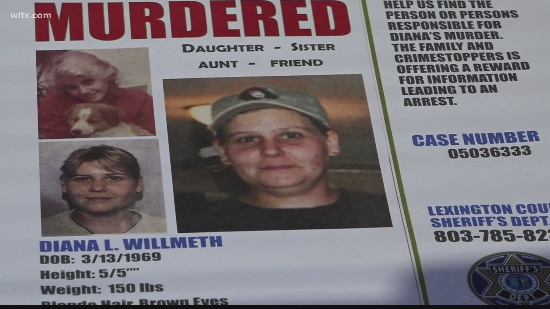 36-year-old Diana Willmeth was reported missing after she didn't show up to her family's 2005 Mother's Day celebration.