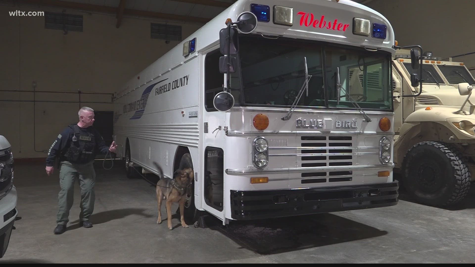 Sheriff Montgomery says the Sheriff’s Office has not had a proper K-9 unit since 2019 which can cost the department both time and money.