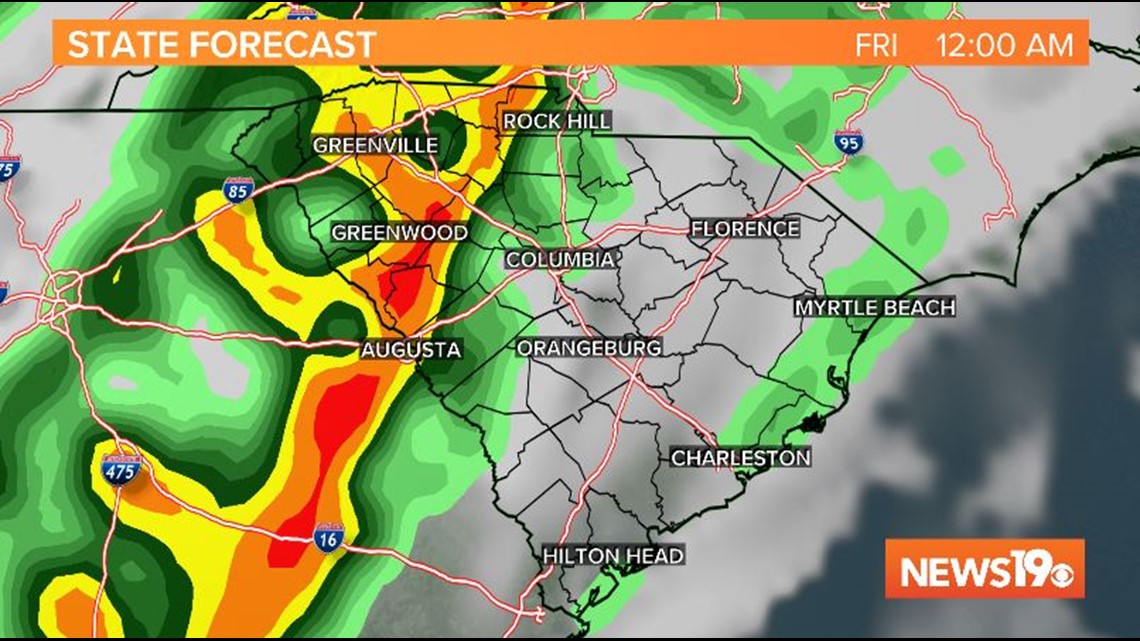 Severe weather possible Thursday | wltx.com