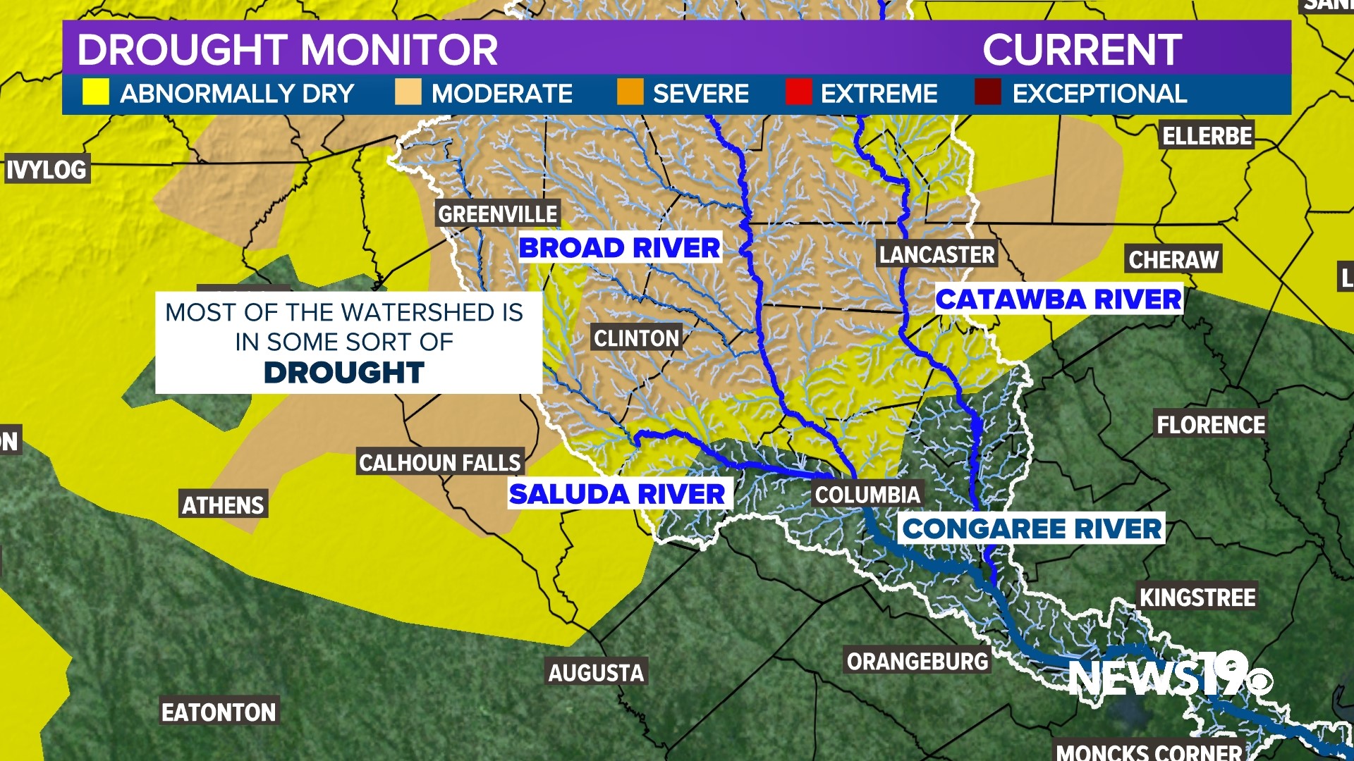Navigable Rivers Sc South Carolina rivers are the lowest they have been in 12 years | wltx.com