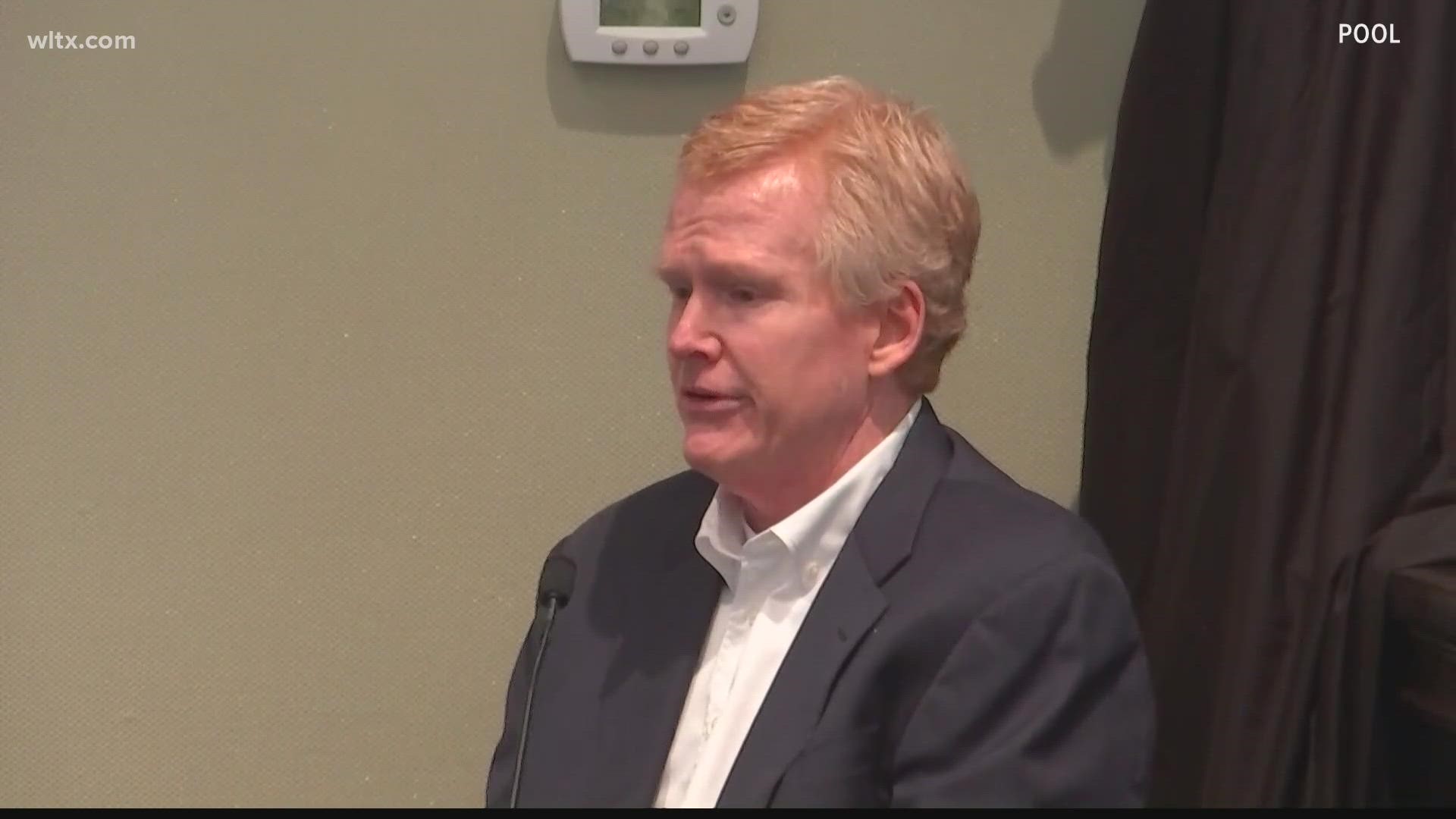 Alex Murdaugh on blood, clothes and alibis