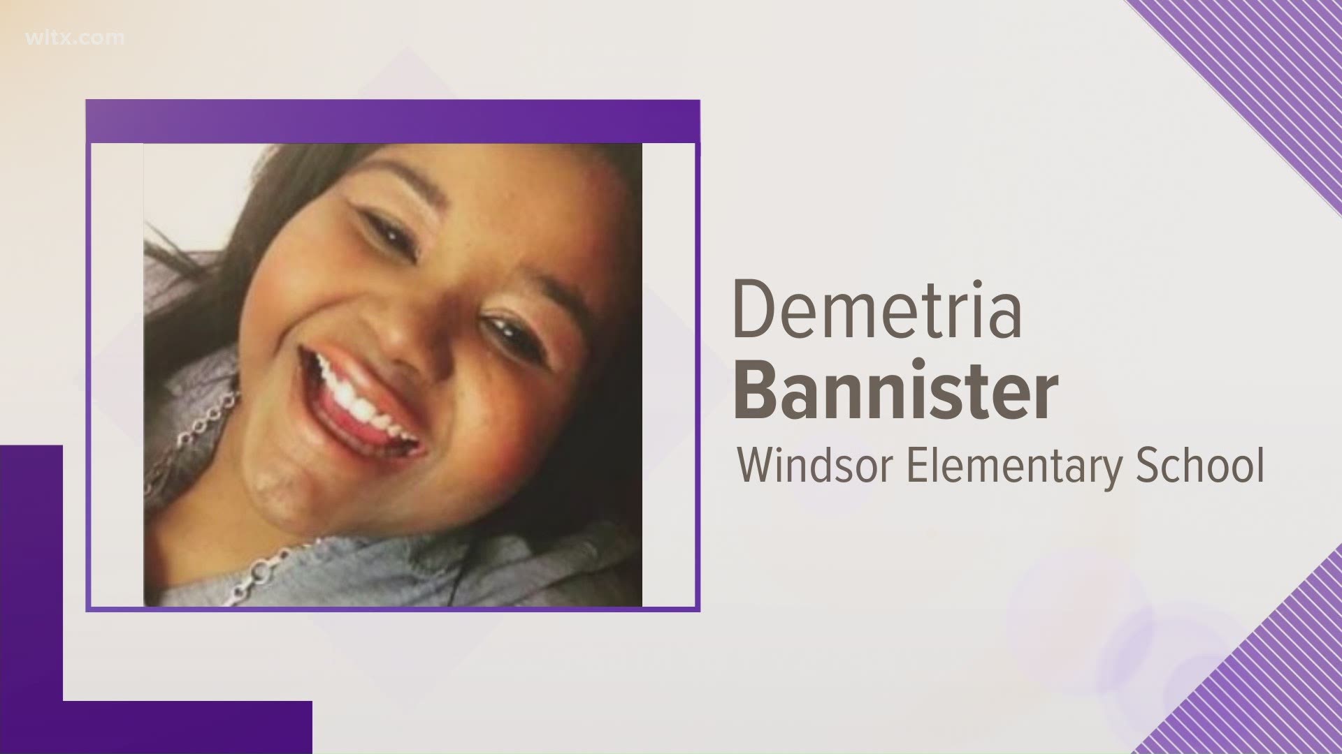Demetria 'Demi' Bannister taught at Windsor Elementary School.