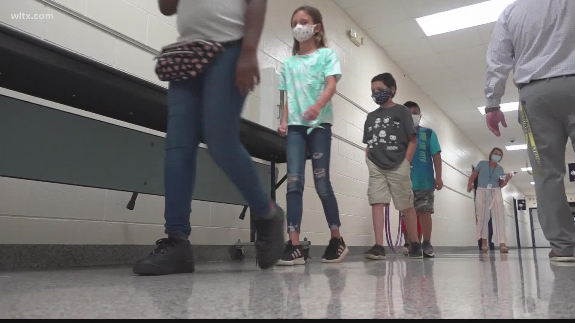 No one could give WLTX an answer how much money a district could lose in funding if they enforce mask wearing in schools.