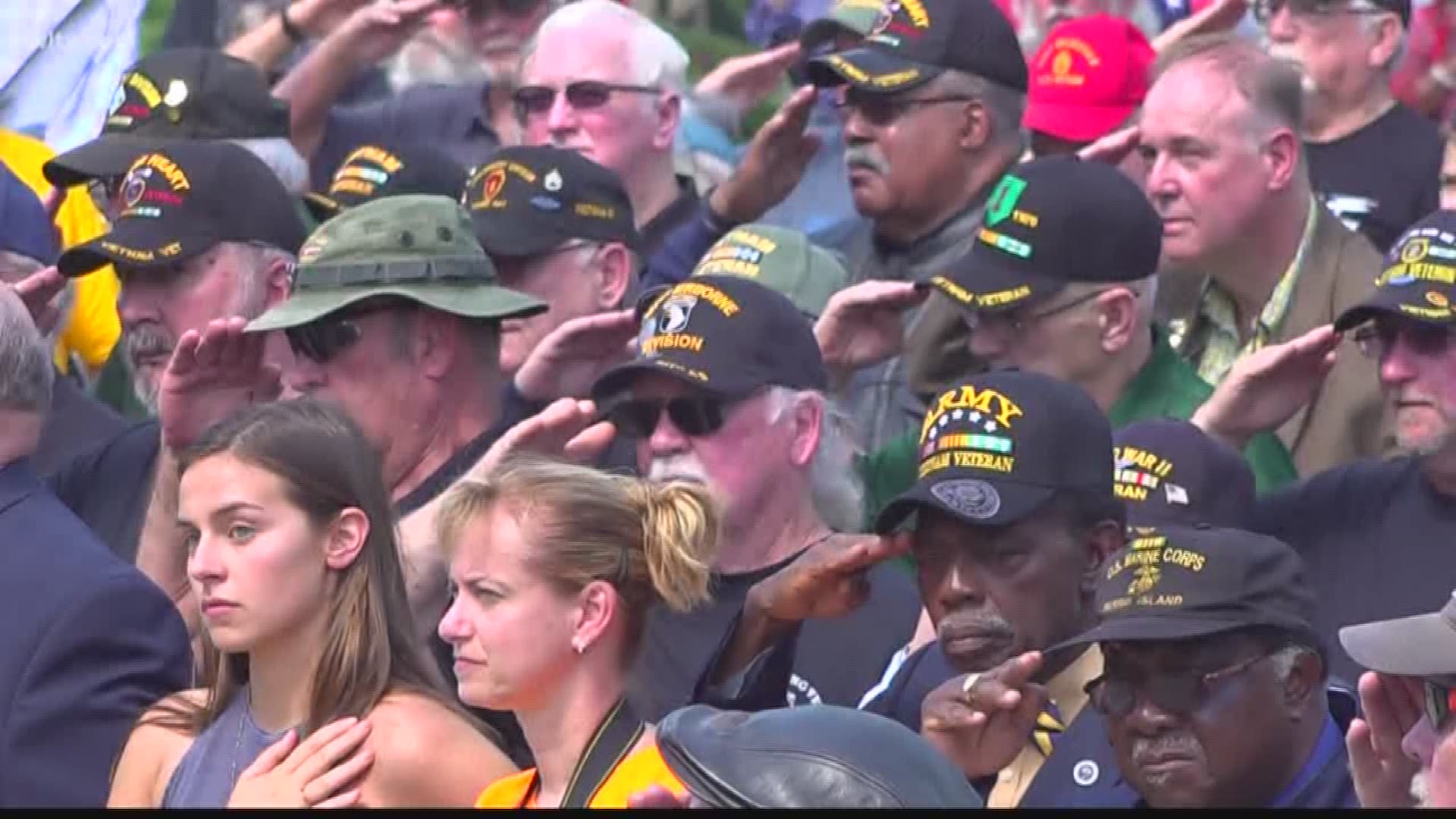 Today marks a special day for Vietnam veterans, and a welcome home celebration they've been waiting for over 40 years.